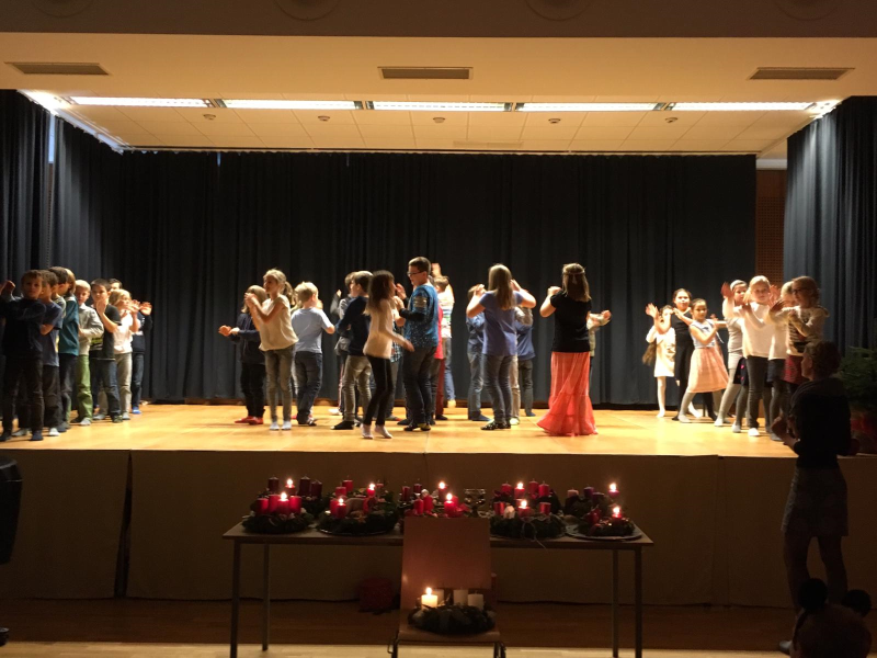 Adventkranzsegnung