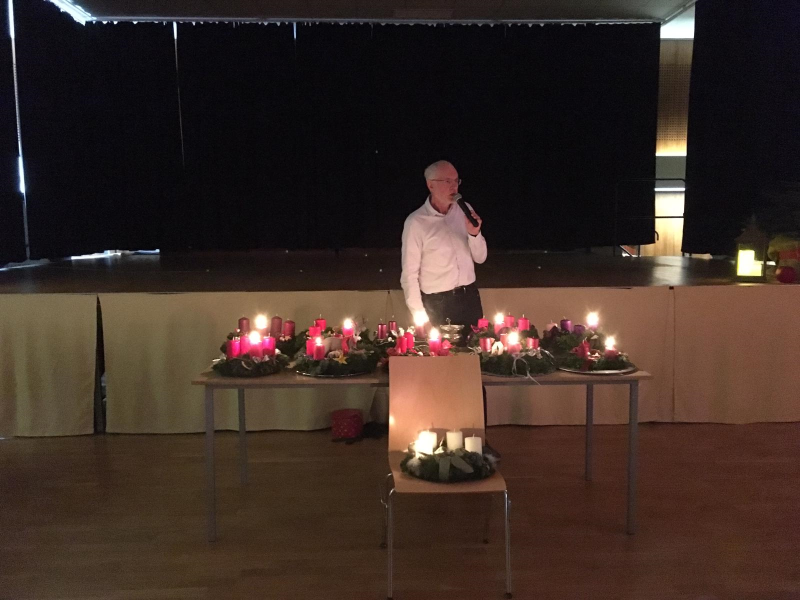 Adventkranzsegnung