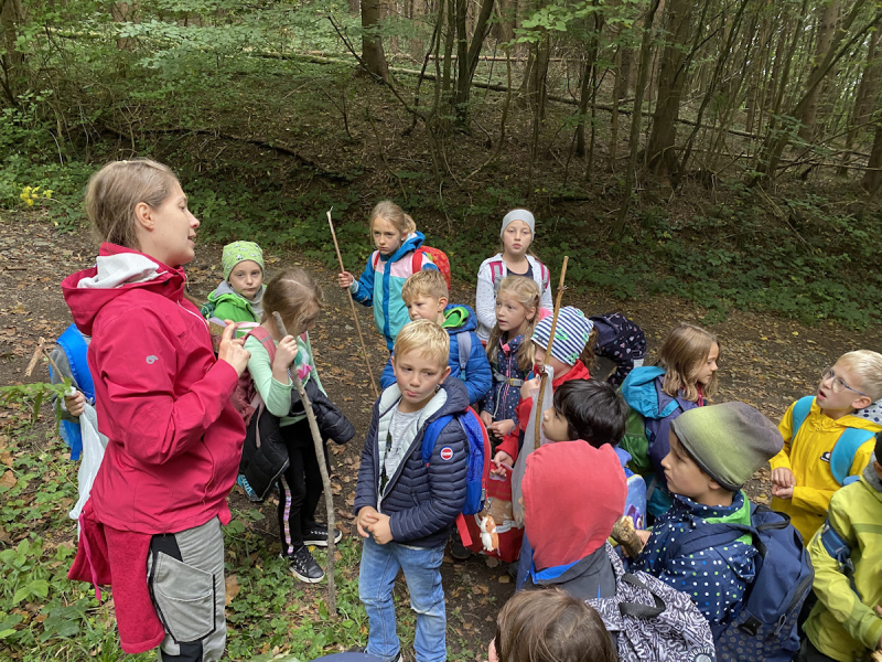 Waldtag der 1 Klassen