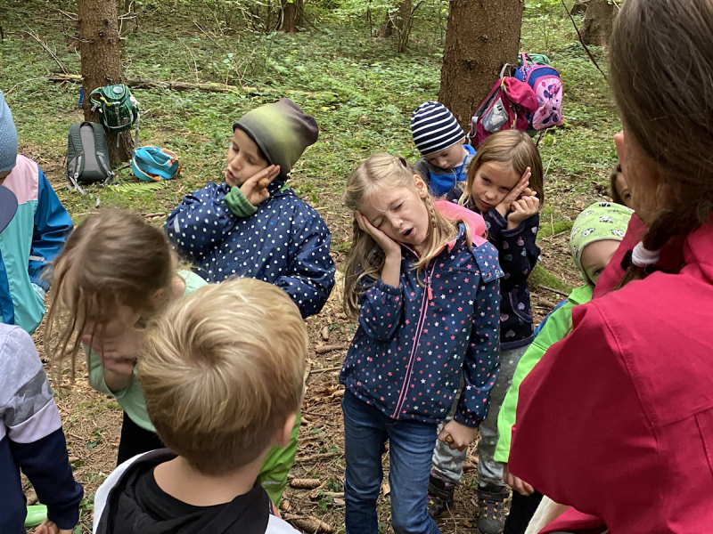 Waldtag der 1 Klassen
