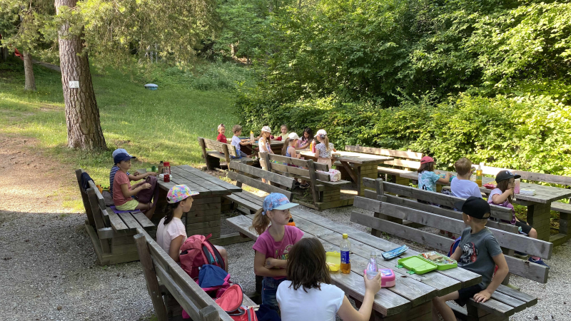 Wanderung der 1.Klassen und der Vorschulklasse auf den Staff