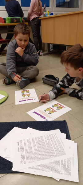 Lesenachmittag der 4.Klassen