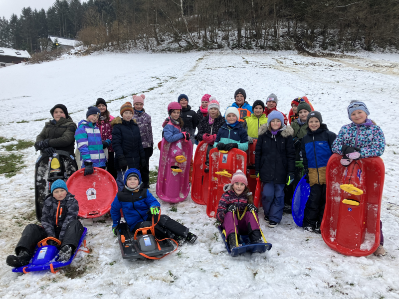 Spass im Schnee