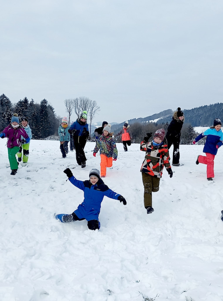 Spass im Schnee