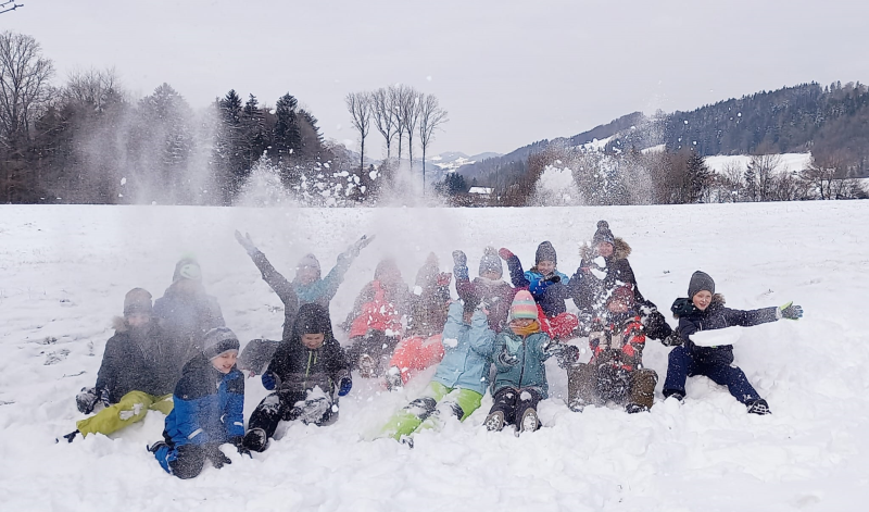 Spass im Schnee
