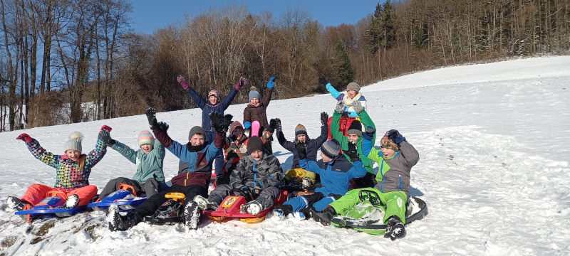 Spass im Schnee