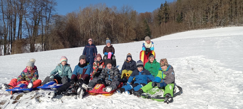 Spass im Schnee