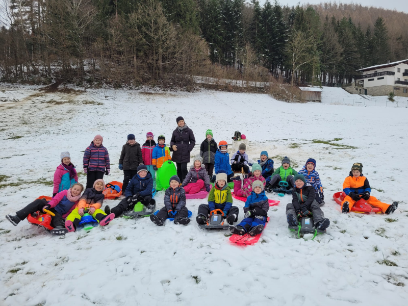 Spass im Schnee