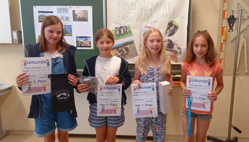 SPORTFEST zum Abschluss der Fit for KIDS- Einheiten