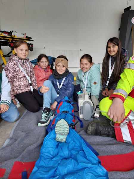 Besuch bei der Rettungsstelle des ASBÖ