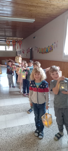 Laternenfest in der Voschulklasse