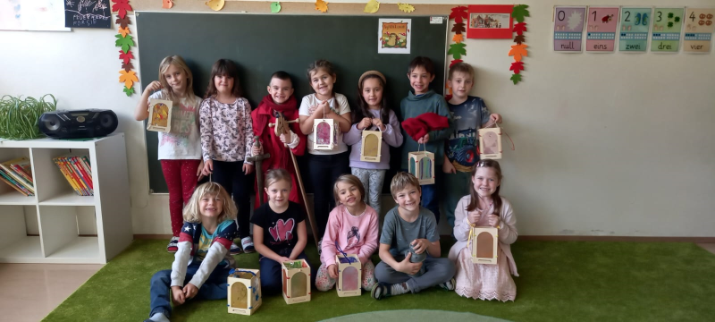 Laternenfest in der Voschulklasse