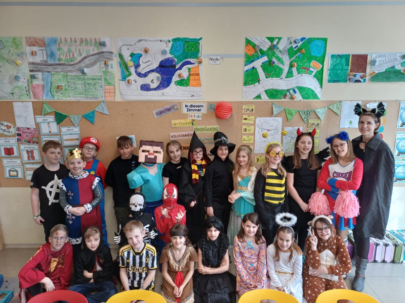 Fasching in der Schule