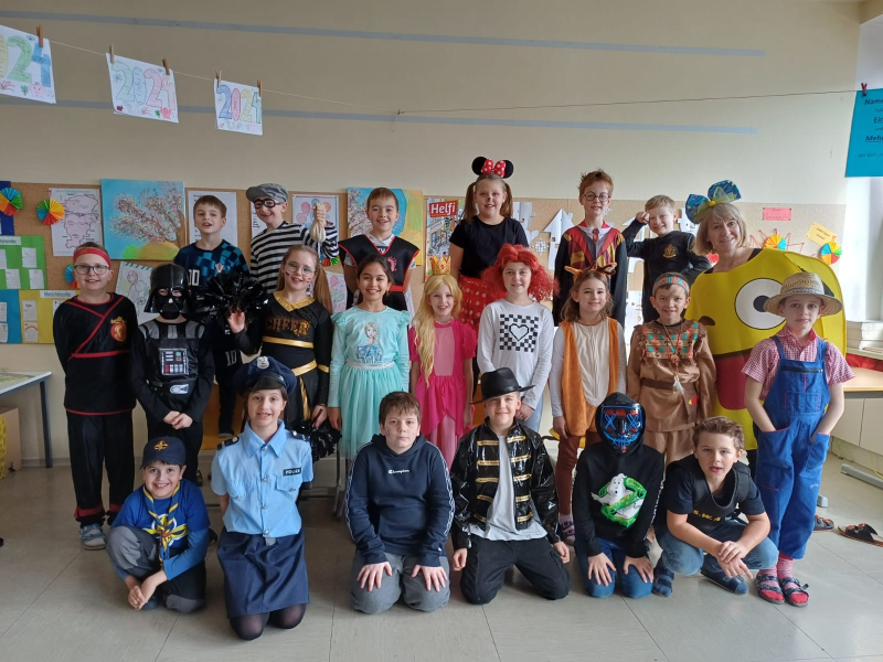 Fasching in der Schule