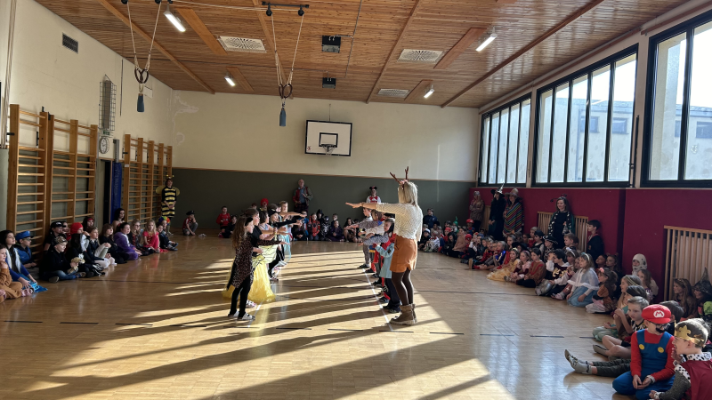 Fasching in der Schule
