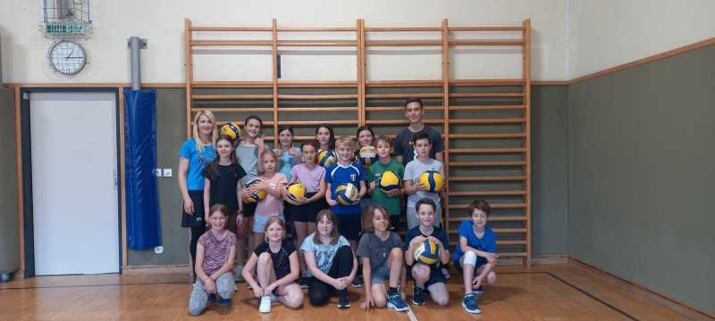 Volleyballtraining mit Philip Janker