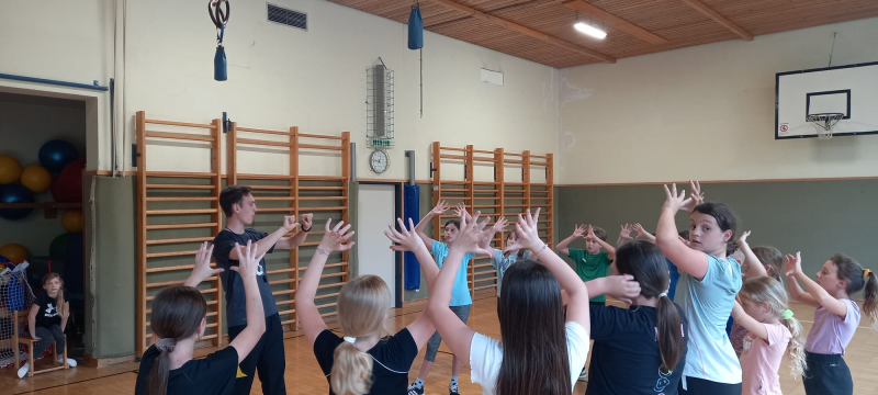 Volleyballtraining mit Philip Janker