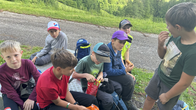 Wandertag 3. Klassen - Kukubauerhütte