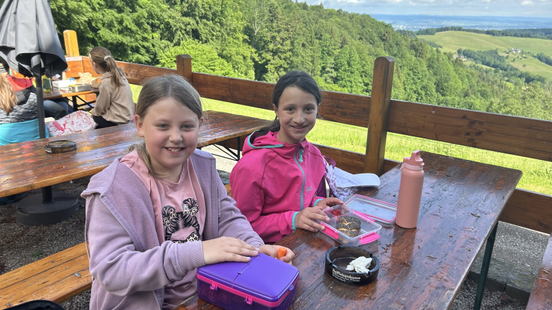 Wandertag 3. Klassen - Kukubauerhütte
