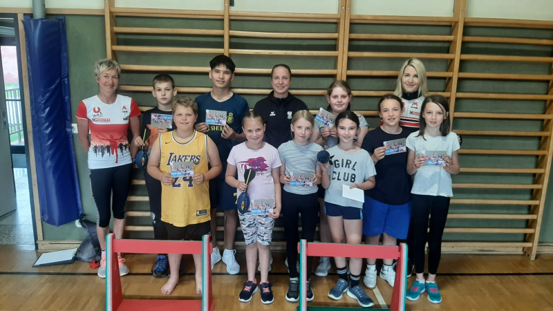 Leichtathletiktraining mit St. Veits Profileichtathletin Lena Pressler