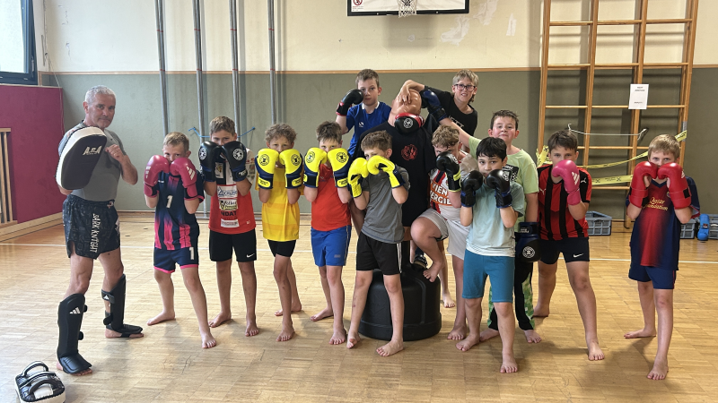 Kickboxen und Fußball
