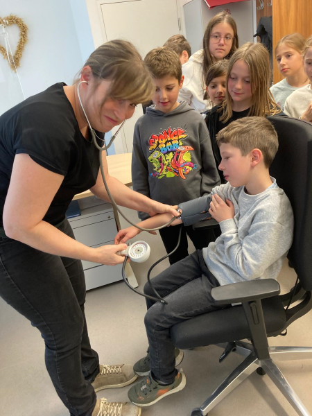 Die 4.Klassen in Lilienfeld