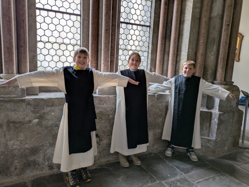 Die 4.Klassen in Lilienfeld