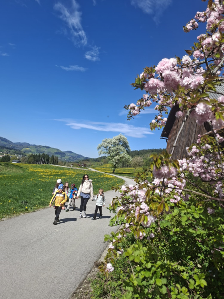 Wandertag zu Familie Vonwald