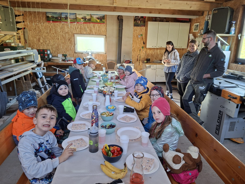 Wandertag zu Familie Vonwald