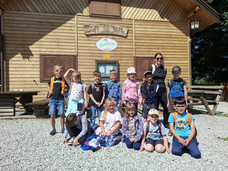 Wandertag der Vorschulklasse