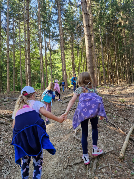 Wandertag der Vorschulklasse