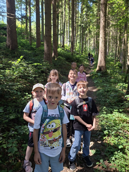 Wandertag der Vorschulklasse